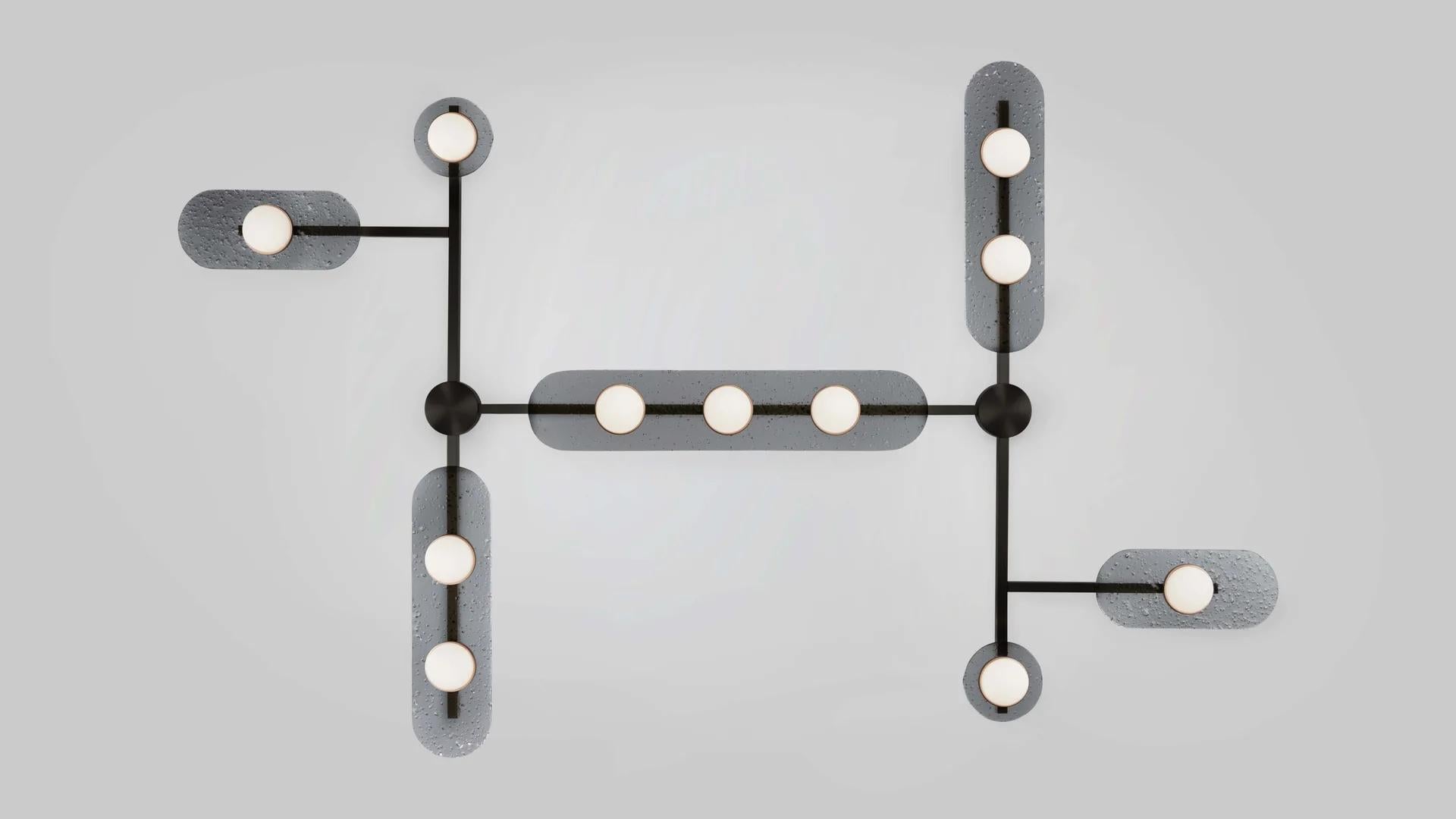 Modulo Grid 11-Kronleuchter von CTO Lighting im Angebot 2