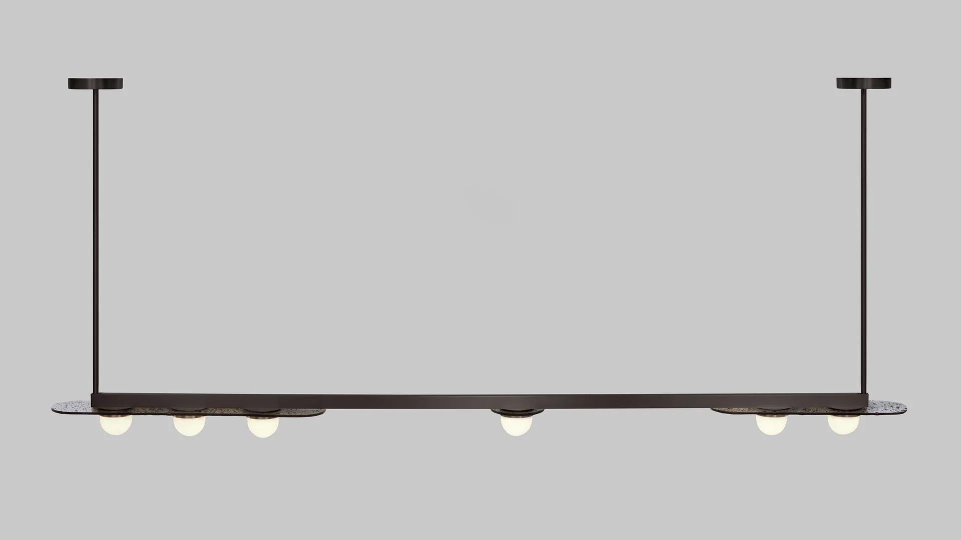 British Modulo Horizontal Pendant by CTO Lighting For Sale