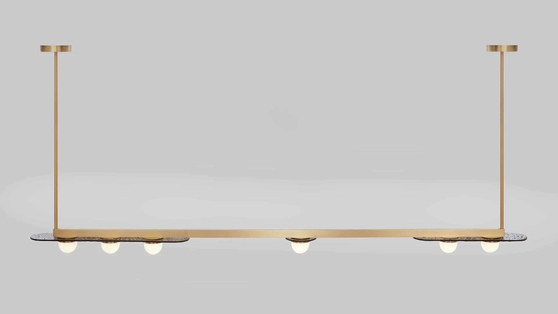 Modulo Horizontal Pendant by CTO Lighting In New Condition In Geneve, CH