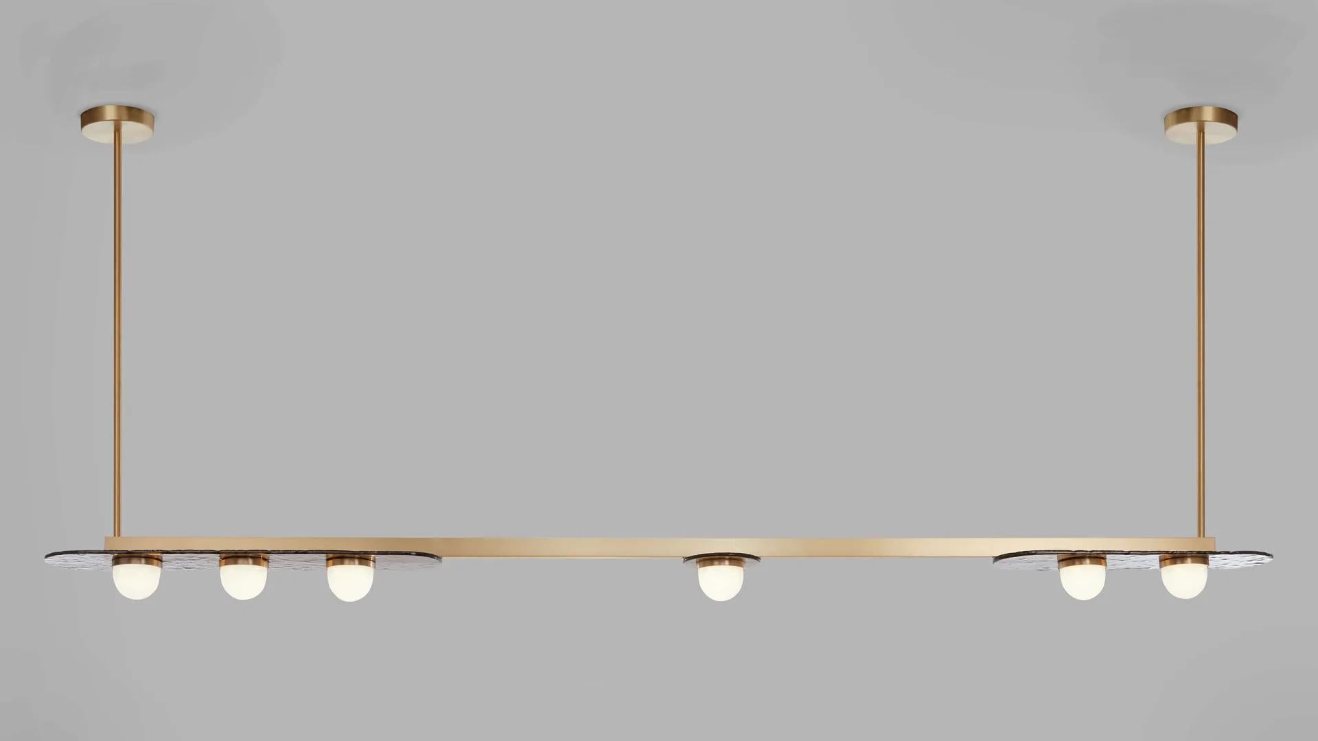 Contemporary Modulo Horizontal Pendant by CTO Lighting