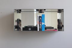 Modulo, Modular Bookcase, Aluminum and Natural Oakwood