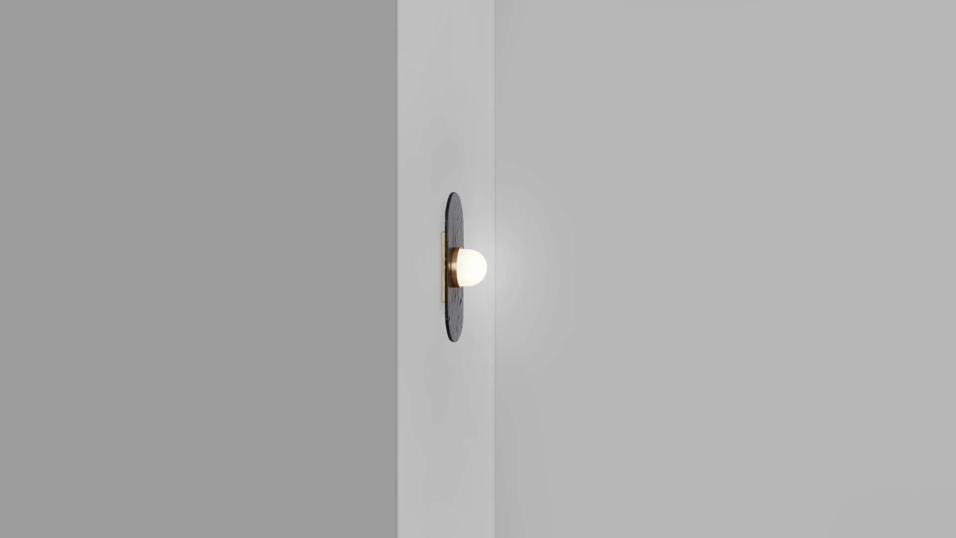 Post-Modern Modulo Single Wall Light by CTO Lighting For Sale