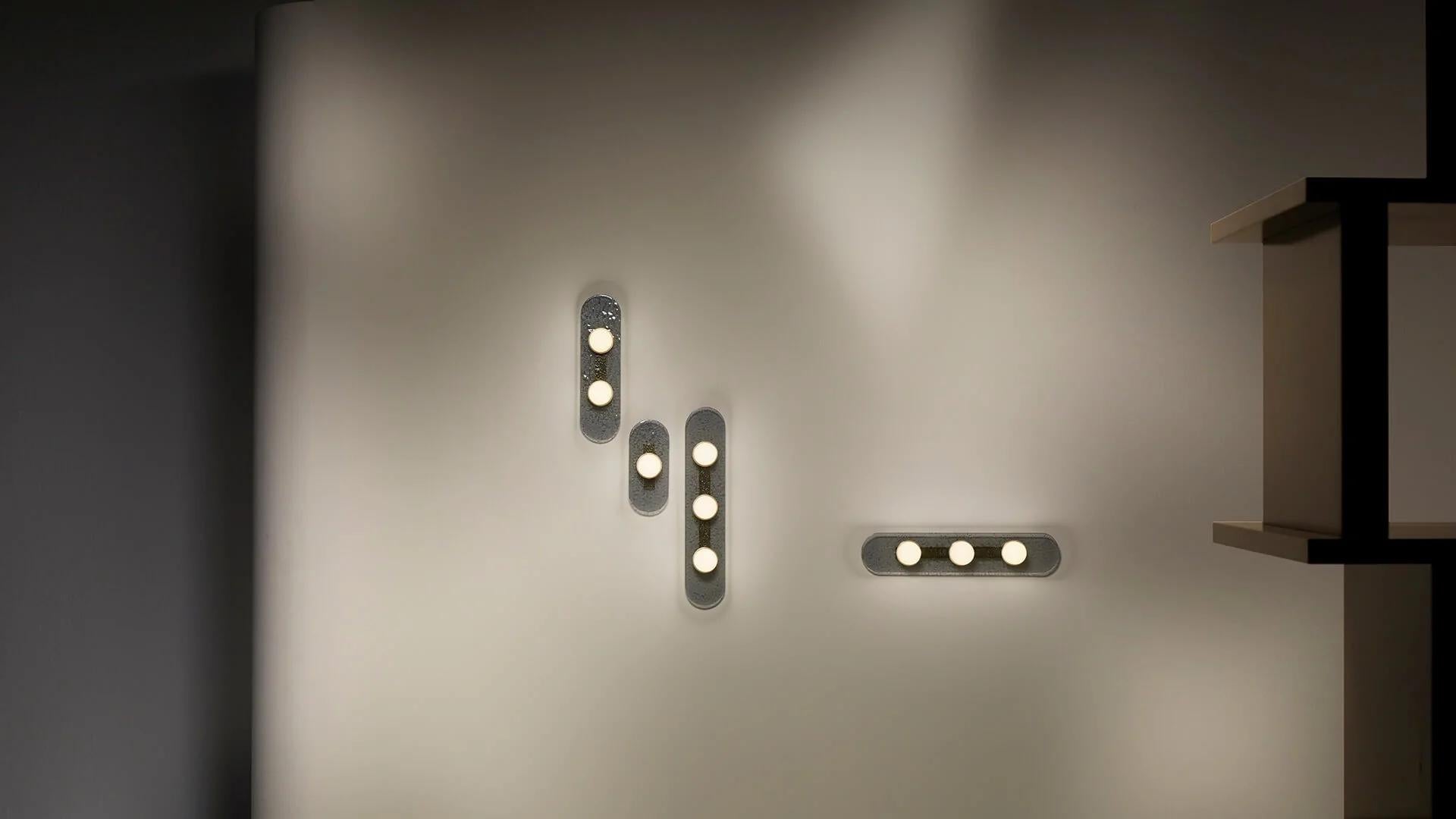 Postmoderne Applique murale jumelle Modulo de CTO Lighting en vente