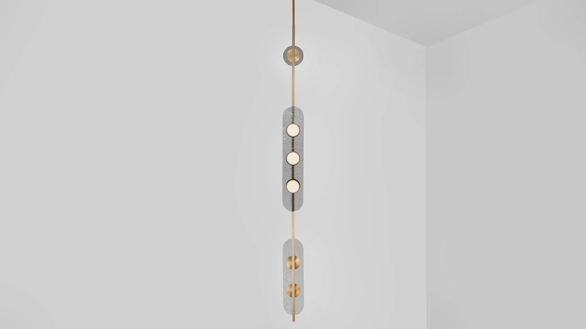 Modulo Vertical Pendant by CTO Lighting For Sale 1