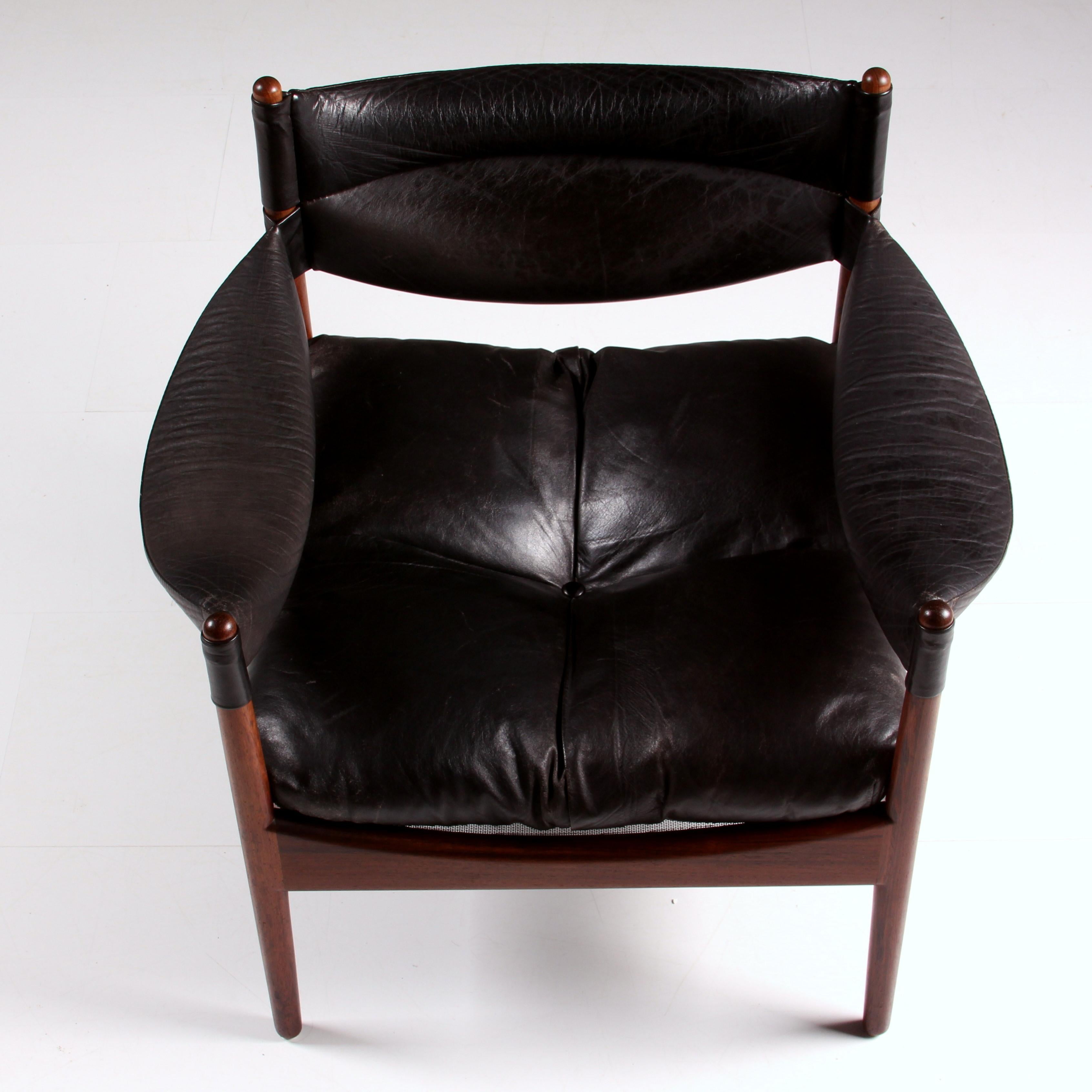 Ensemble de 3 chaises longues MODUS de Kristian Solmer Vedel, 1 tabouret et 2 tables basses en vente 2