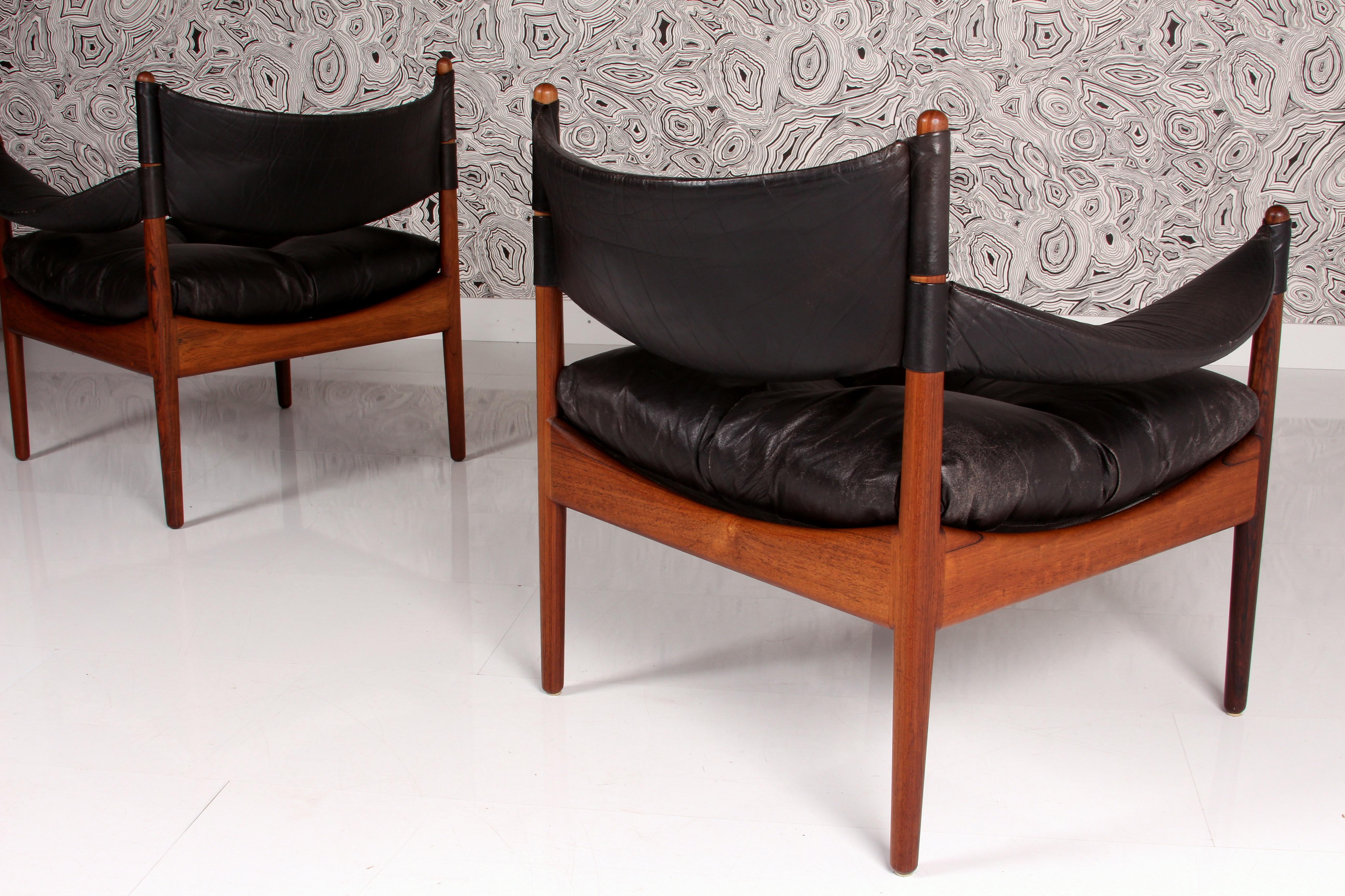 Ensemble de 3 chaises longues MODUS de Kristian Solmer Vedel, 1 tabouret et 2 tables basses en vente 12