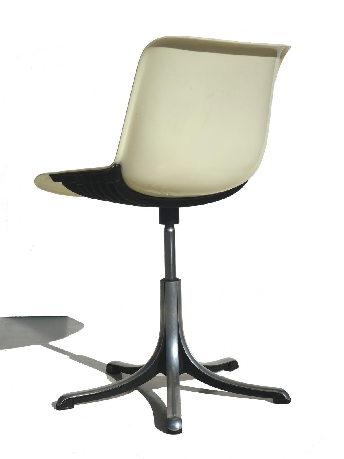 italien Chaise de bureau Modus d'Osvaldo Borsani pour Tecno, années 1960 en vente