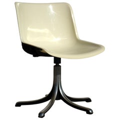 Vintage Modus Office by Osvaldo Borsani for Tecno 1960s Desk Chair