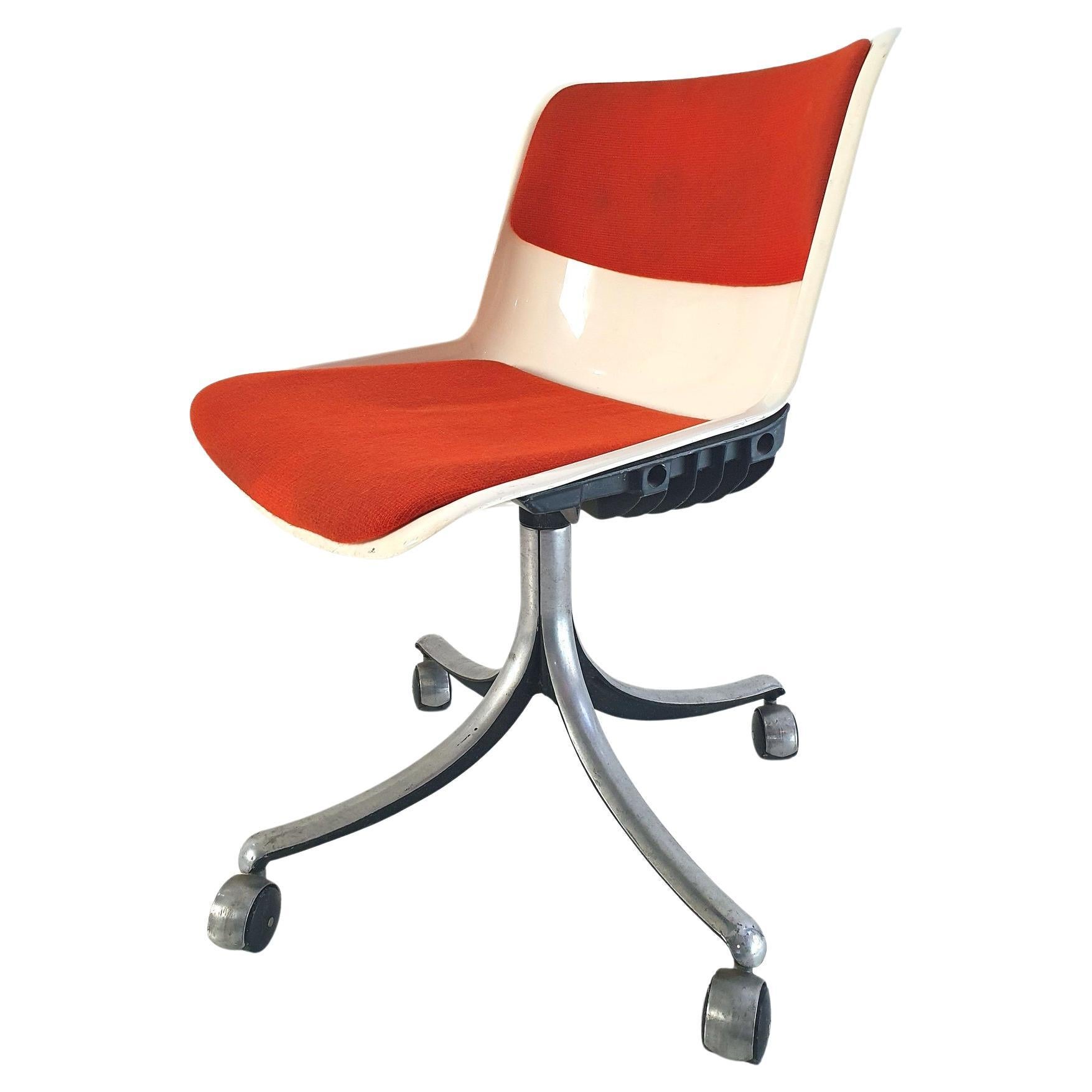 Modus Office Chair by Osvaldo Borsani for Tecno