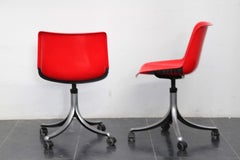 Chaises pivotantes Modus d'Osvaldo Borsani pour Tecno, 1970, lot de 2