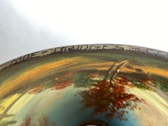 Moe Bridges Co. / Signiert / Lake Landscape Tischlampe, U.S.A. 20. Jahrhundert