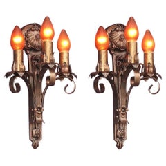Iron Wall Lights and Sconces