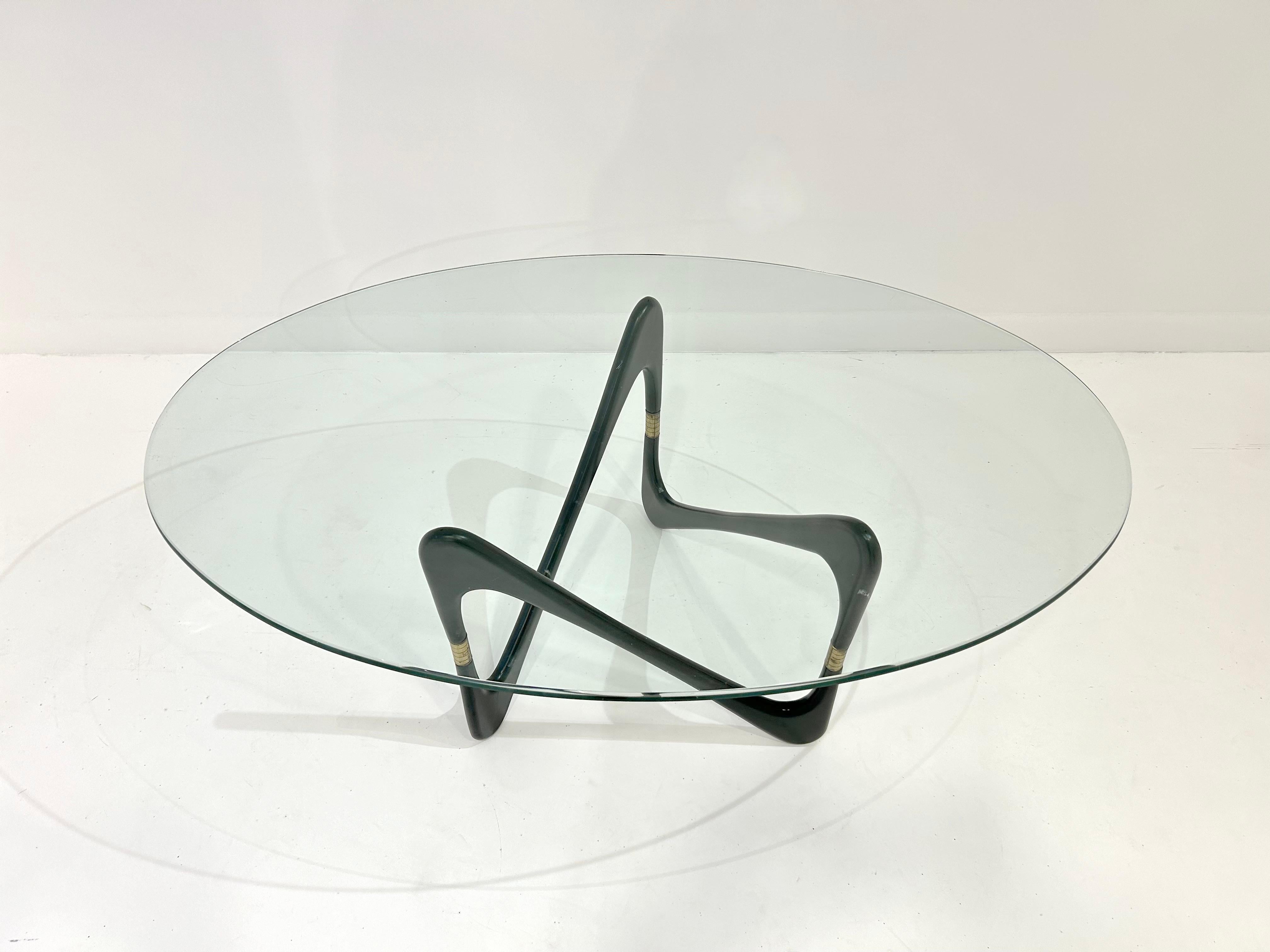 Italian Moebius Coffee Table by Cesare Lacca For Sale