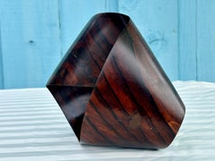 Scultura in palissandro Moebius Strip George Campbell