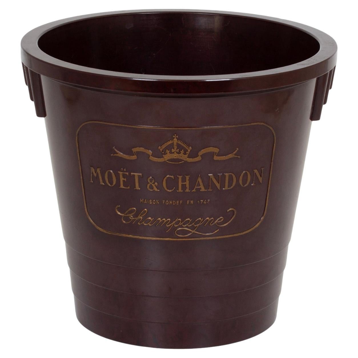 Moet
Chandon Art Deco Bakelit Champagner-Eiskübel