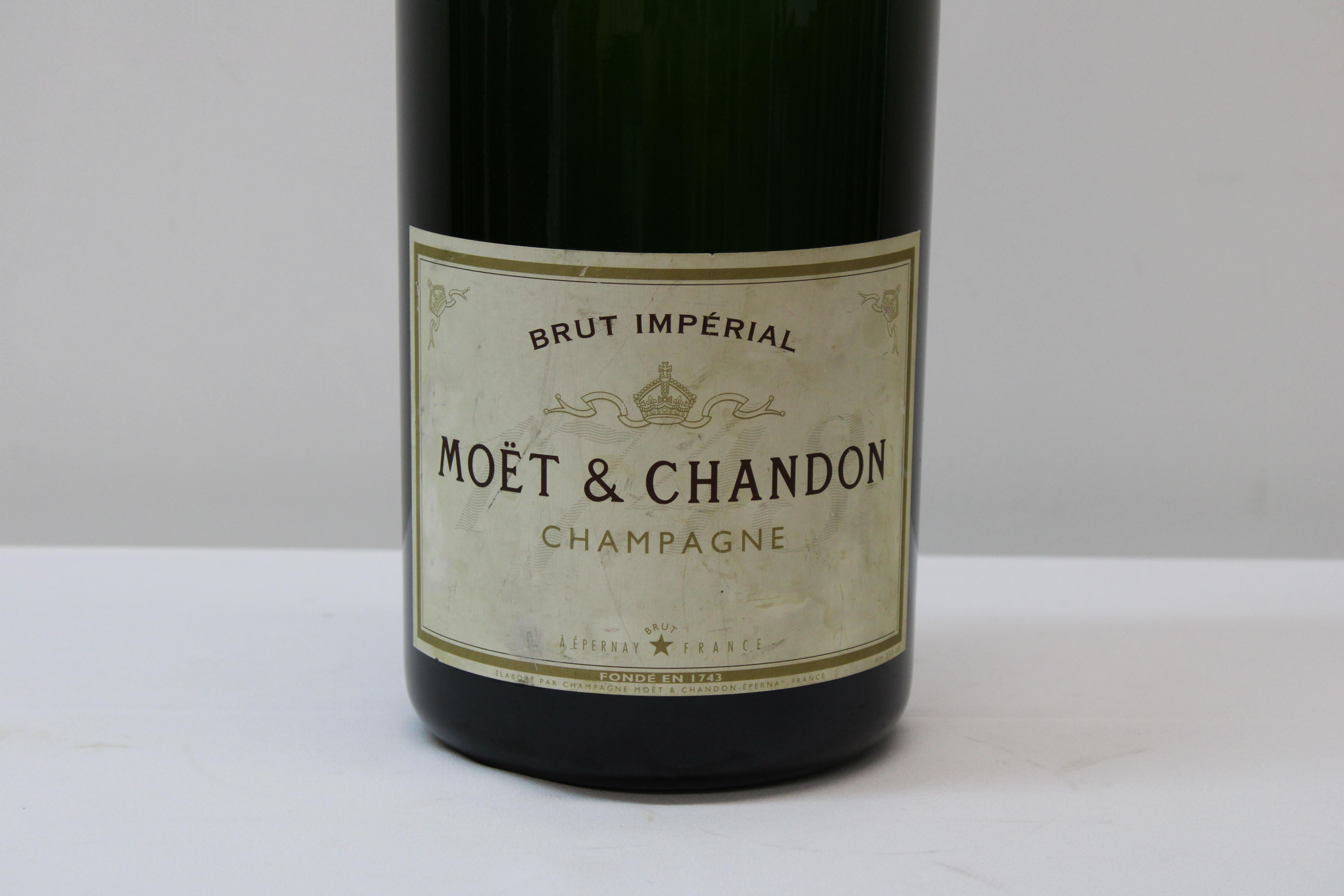 C. 20th Century

Moet & Chandon display champagne bottle.