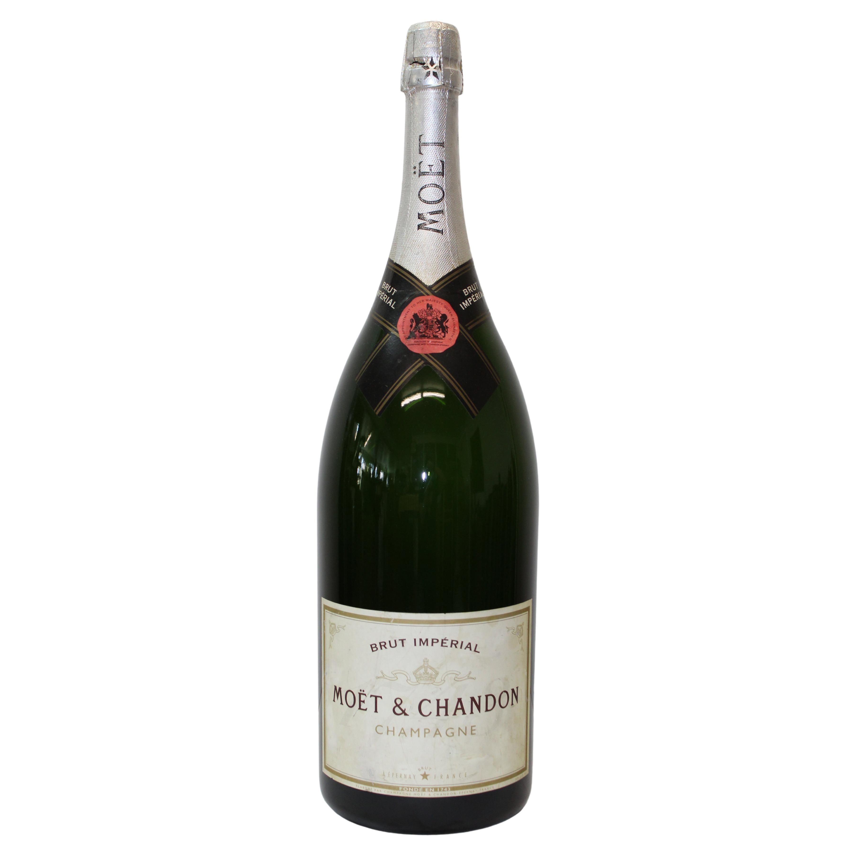 Moet & Chandon Display Champagne Bottle For Sale