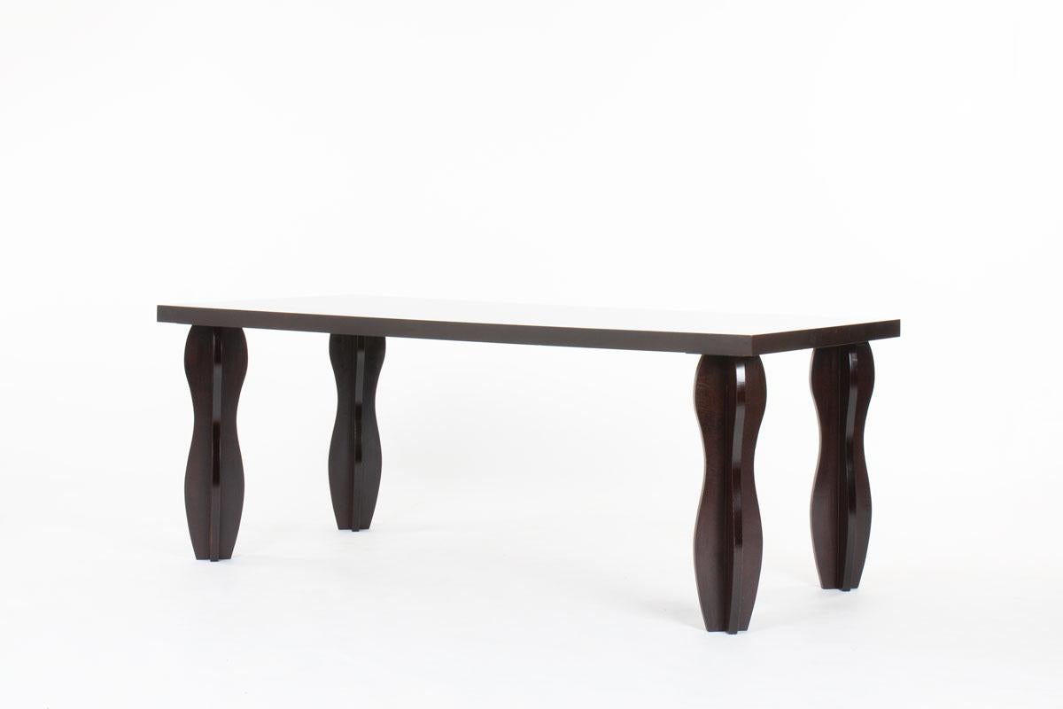 Mogador dining table by Olivier Gagnere for Artelano, 1990 In Good Condition For Sale In JASSANS-RIOTTIER, FR