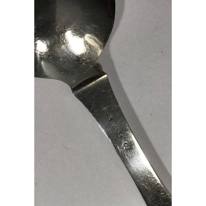 20th Century Mogens Ballin 826 Danish Silver Serving Spoon For Sale