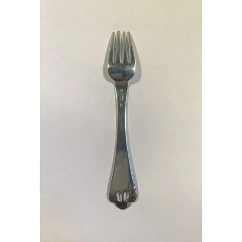 Mogens Ballin Silver Fork In Good Condition For Sale In Copenhagen, DK