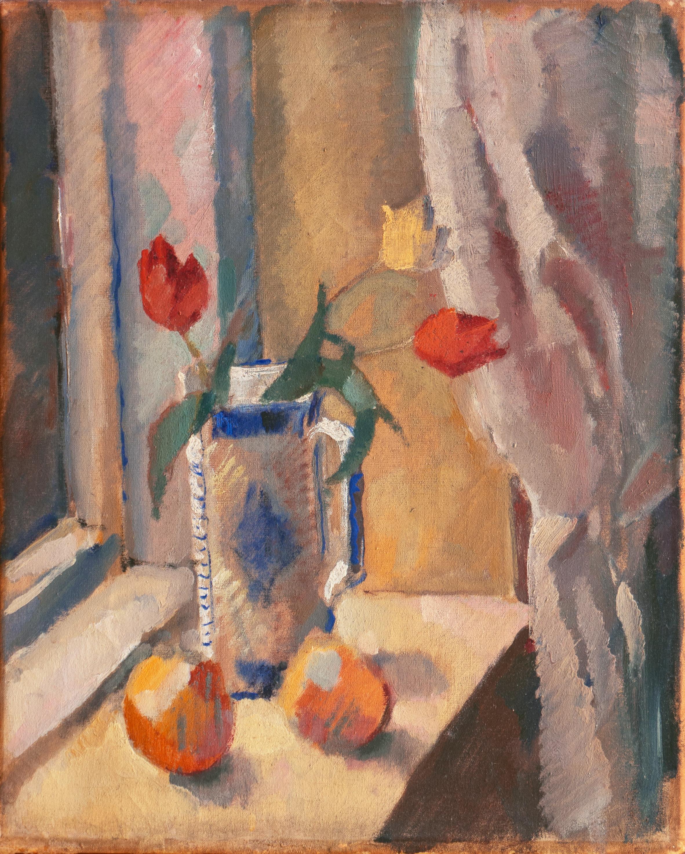'Tulips on a Window Sill', Paris, Royal Danish Academy, Charlottenborg Gallery