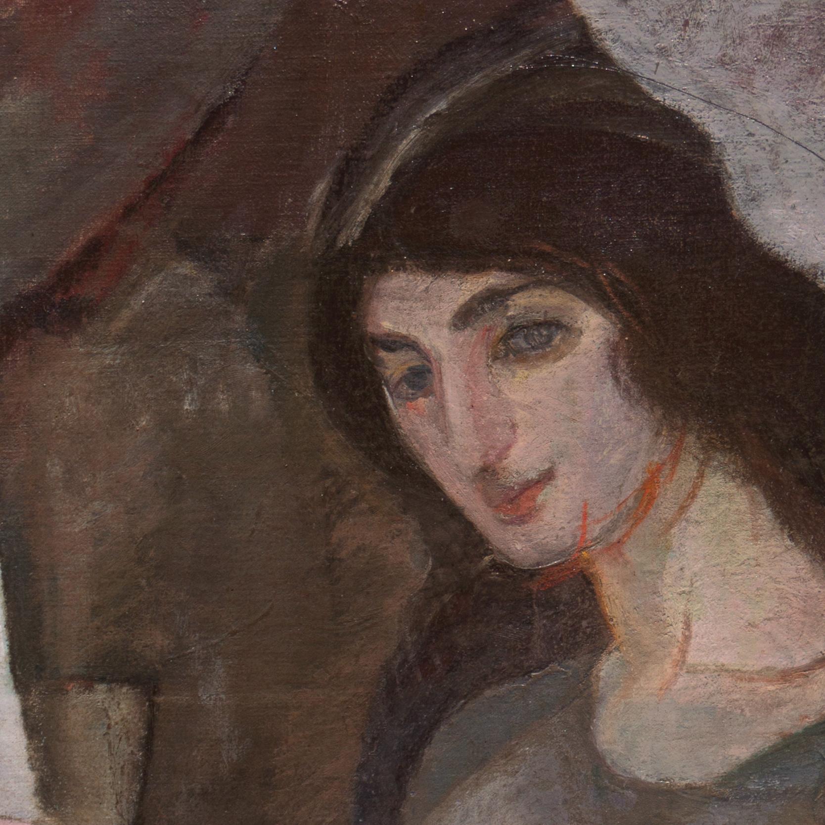 Giovane donna con violino