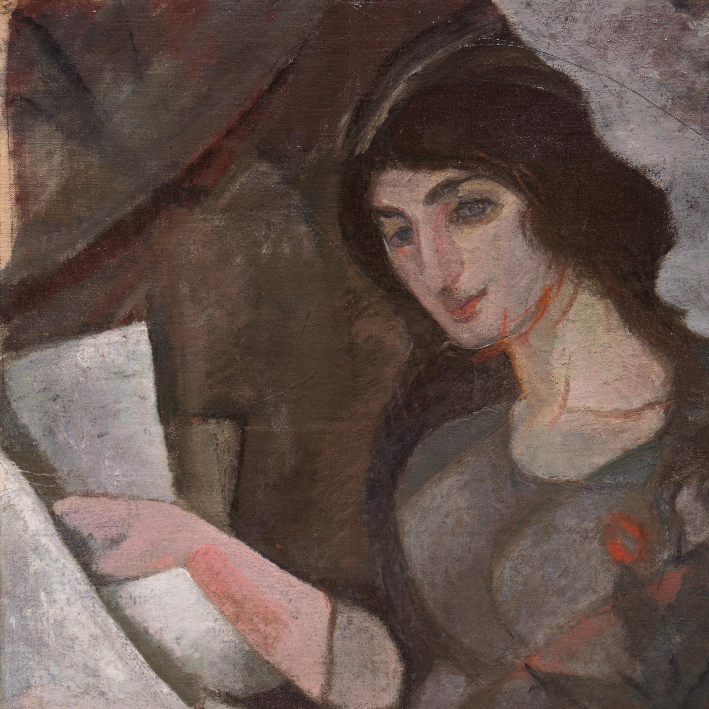Giovane donna con violino