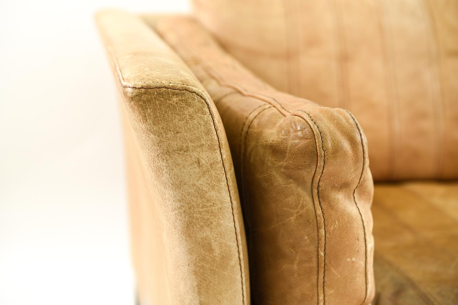Mogens Hansen Leather Sofa Suite 8