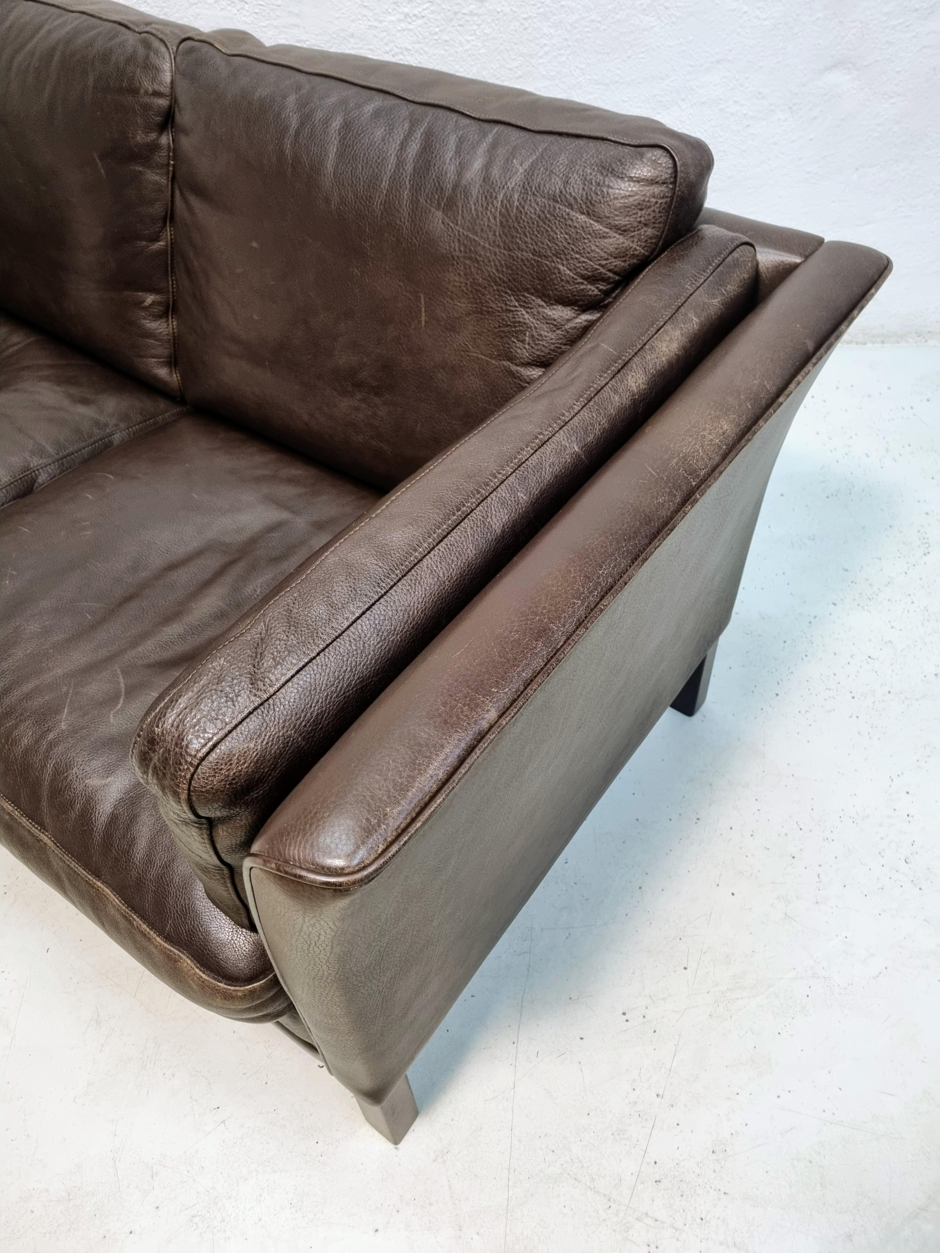 Other Mogens Hansen Model MH2225 Leather Sofa
