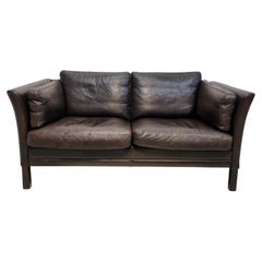 Mogens Hansen Model MH2225 Leather Sofa