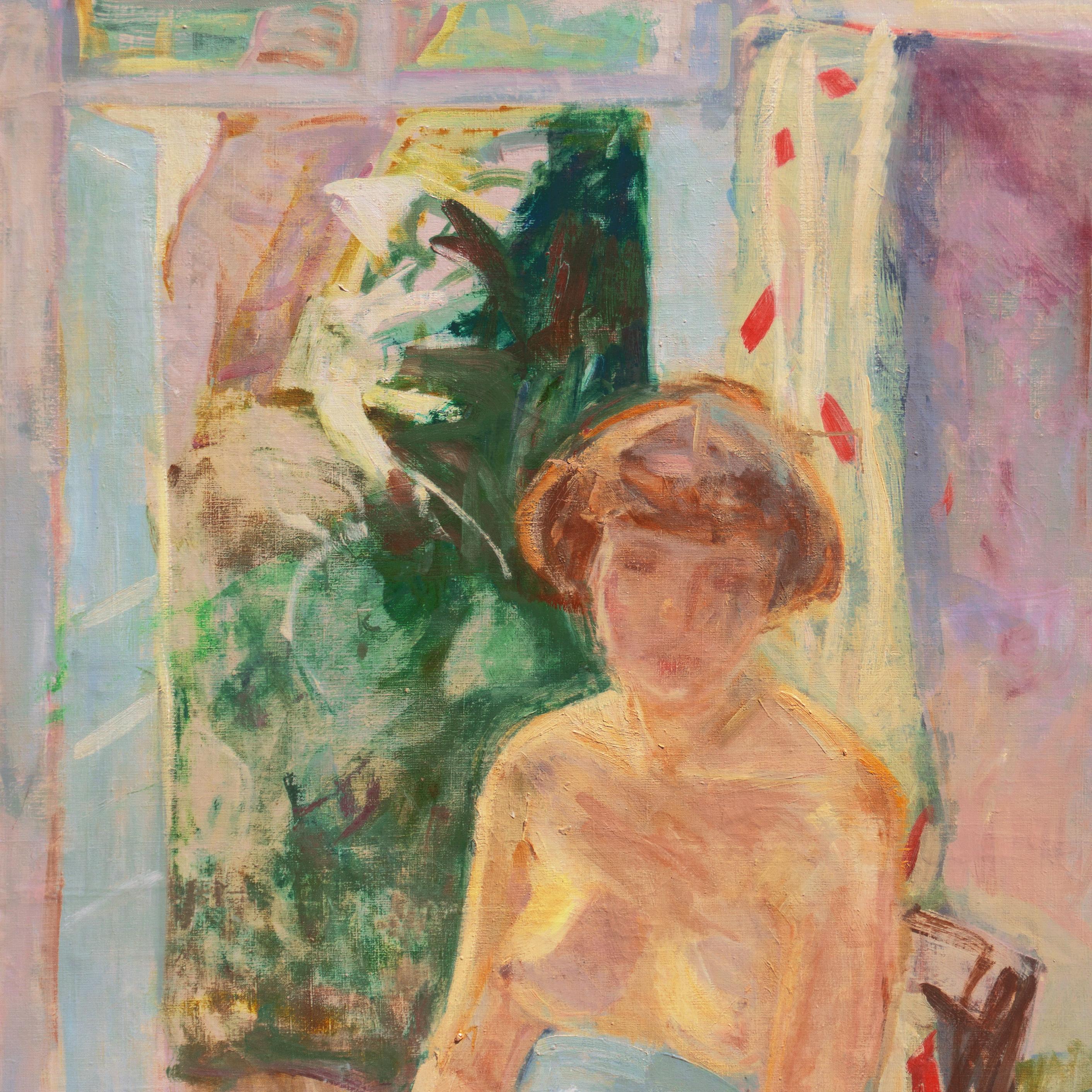 'Pregnant Woman Seated', Paris, Royal Academy, Charlottenborg, Bornholm, Benezit For Sale 7