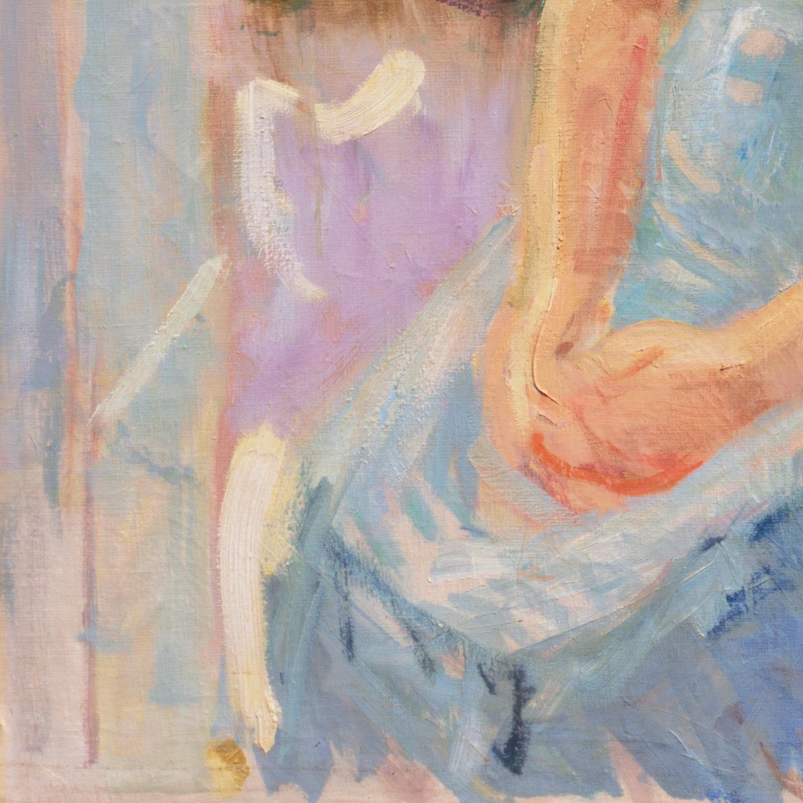 'Pregnant Woman Seated', Paris, Royal Academy, Charlottenborg, Bornholm, Benezit For Sale 4