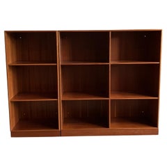 Mogens Koch 2 Bookcases in Mahogany for Rud, Rasmussen
