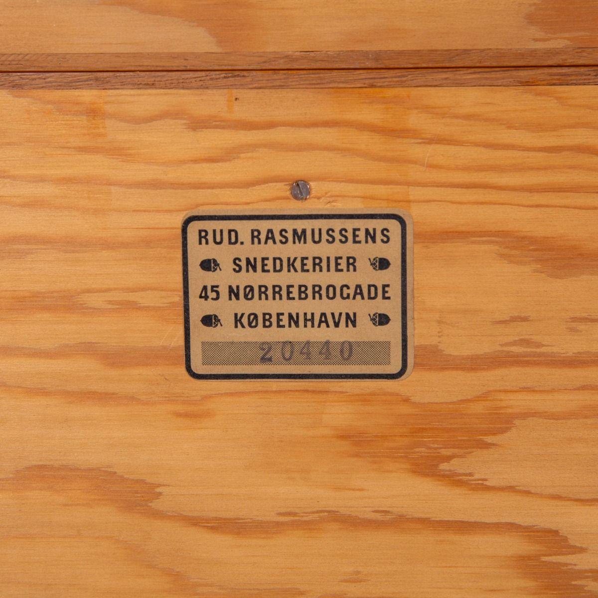 Sistema di librerie Mogens Koch in Oak massiccio di Rud. Rasmussen in vendita 5