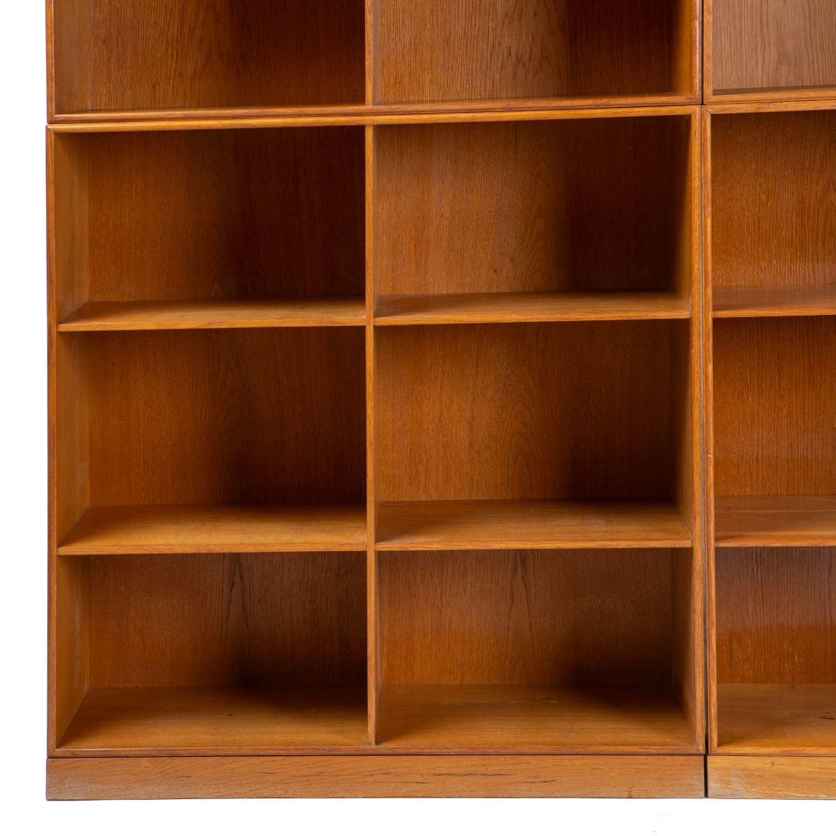Quercia Sistema di librerie Mogens Koch in Oak massiccio di Rud. Rasmussen in vendita