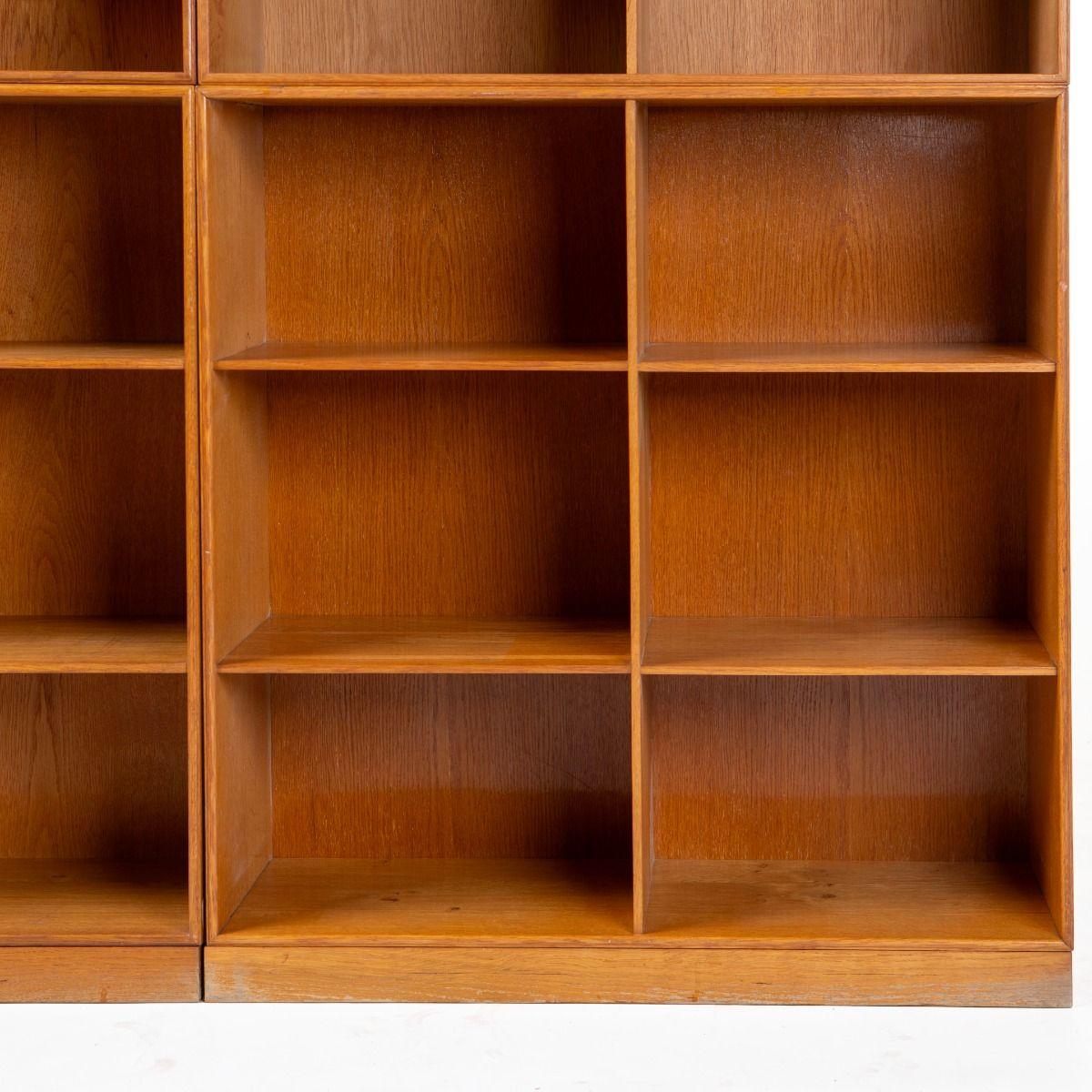 Sistema di librerie Mogens Koch in Oak massiccio di Rud. Rasmussen in vendita 1