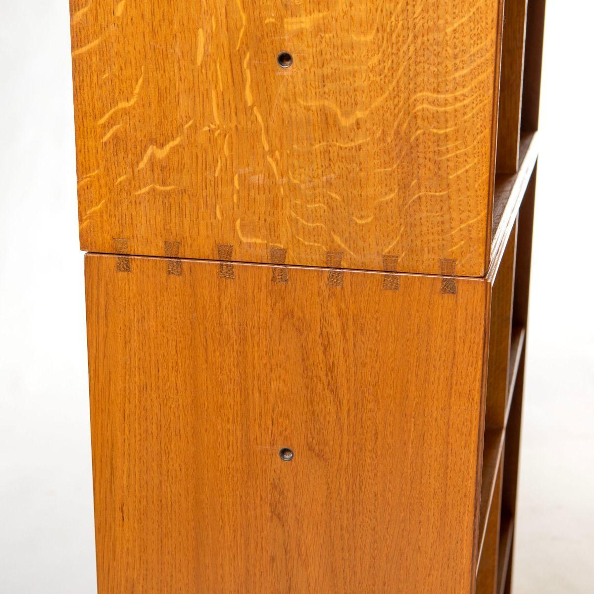 Sistema di librerie Mogens Koch in Oak massiccio di Rud. Rasmussen in vendita 2