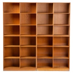 Mogens Koch Bookcase System in Solid Oak by Rud. Rasmussen