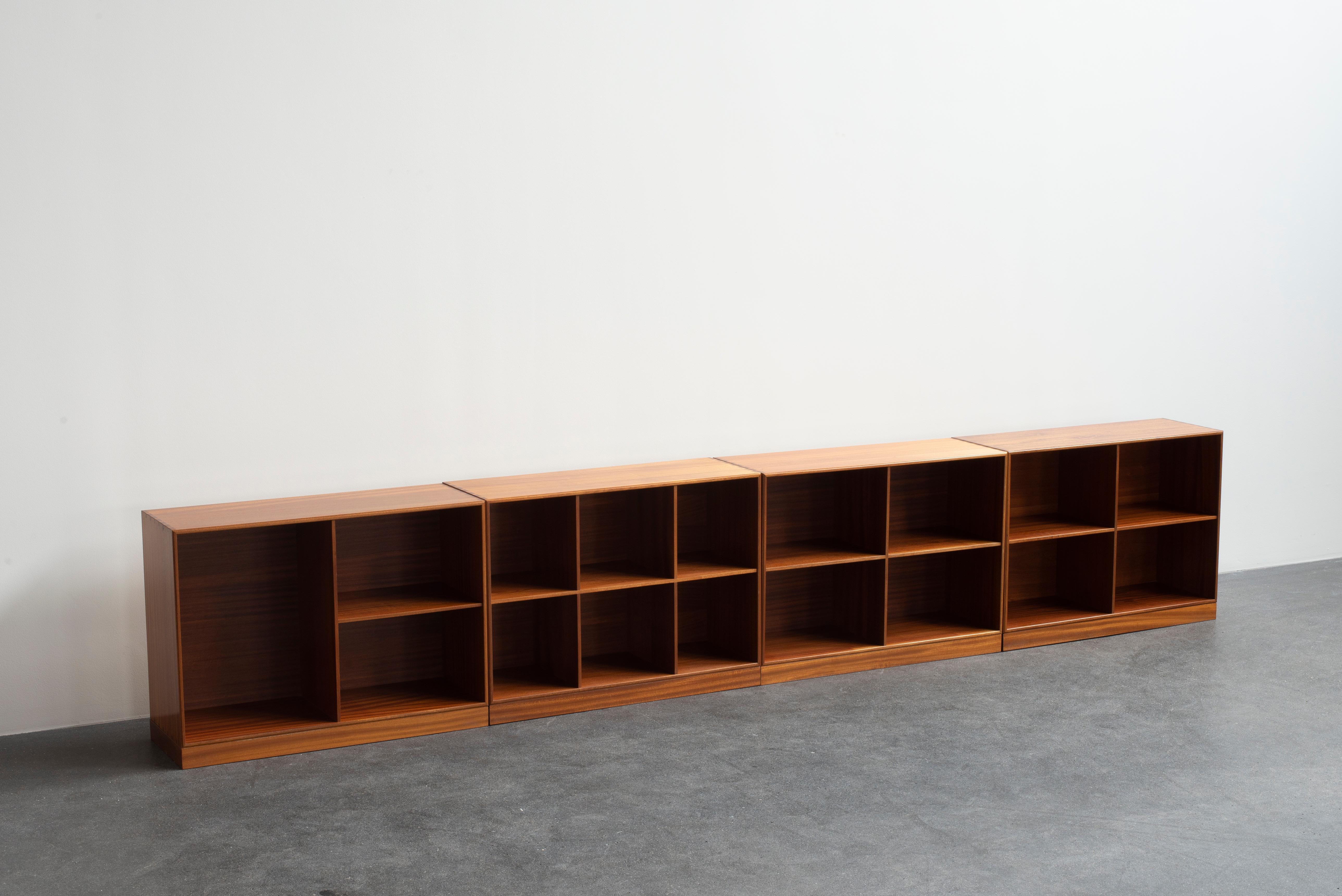 Scandinavian Modern Mogens Koch Bookcases for Rud, Rasmussen