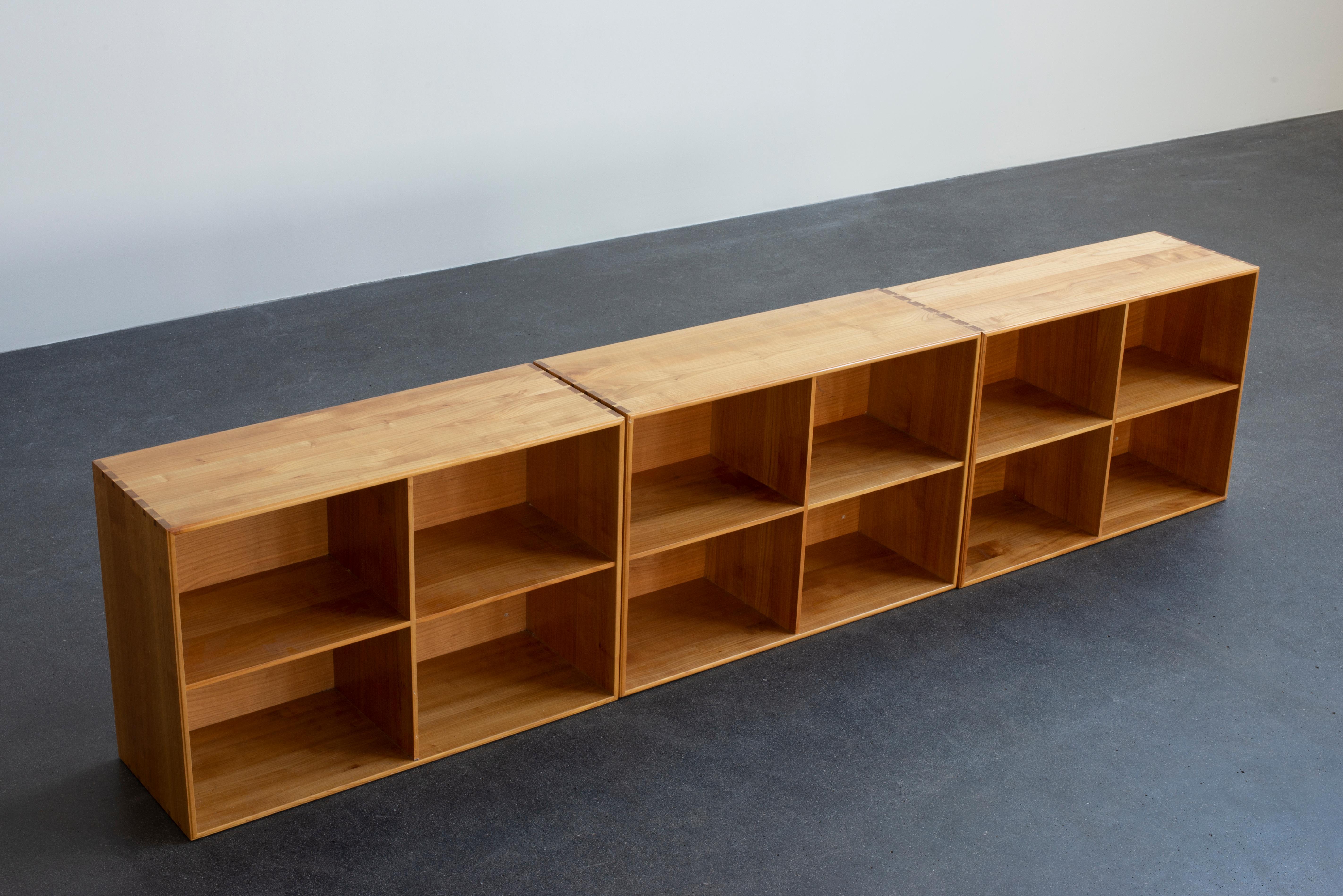 Danish Mogens Koch Bookcases in Cherrywood for Rud, Rasmussen