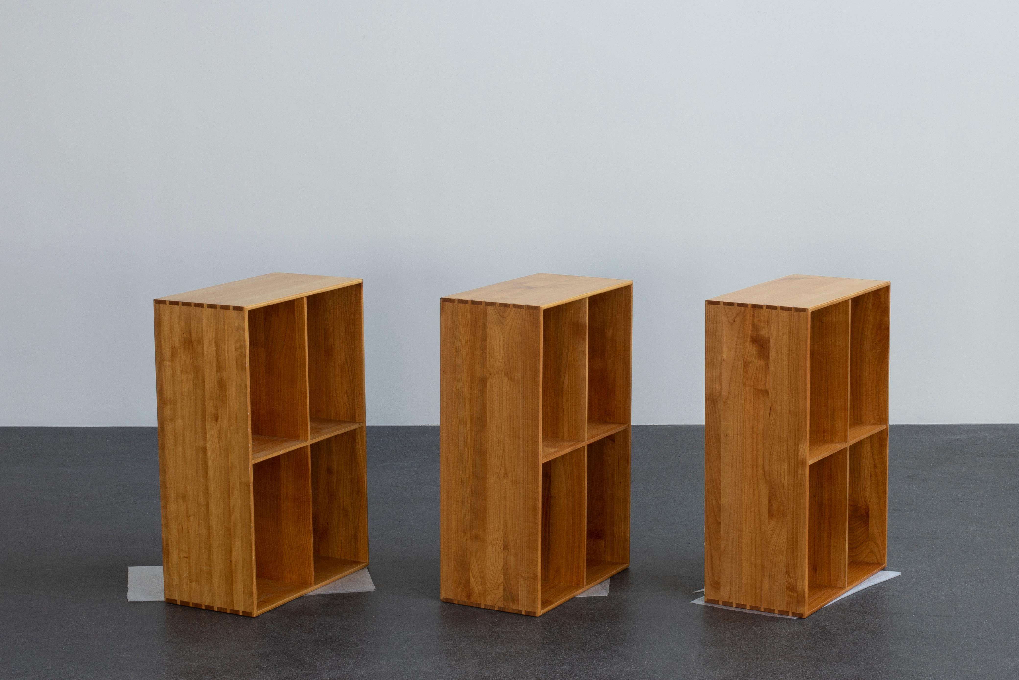 Lacquered Mogens Koch Bookcases in Cherrywood for Rud, Rasmussen
