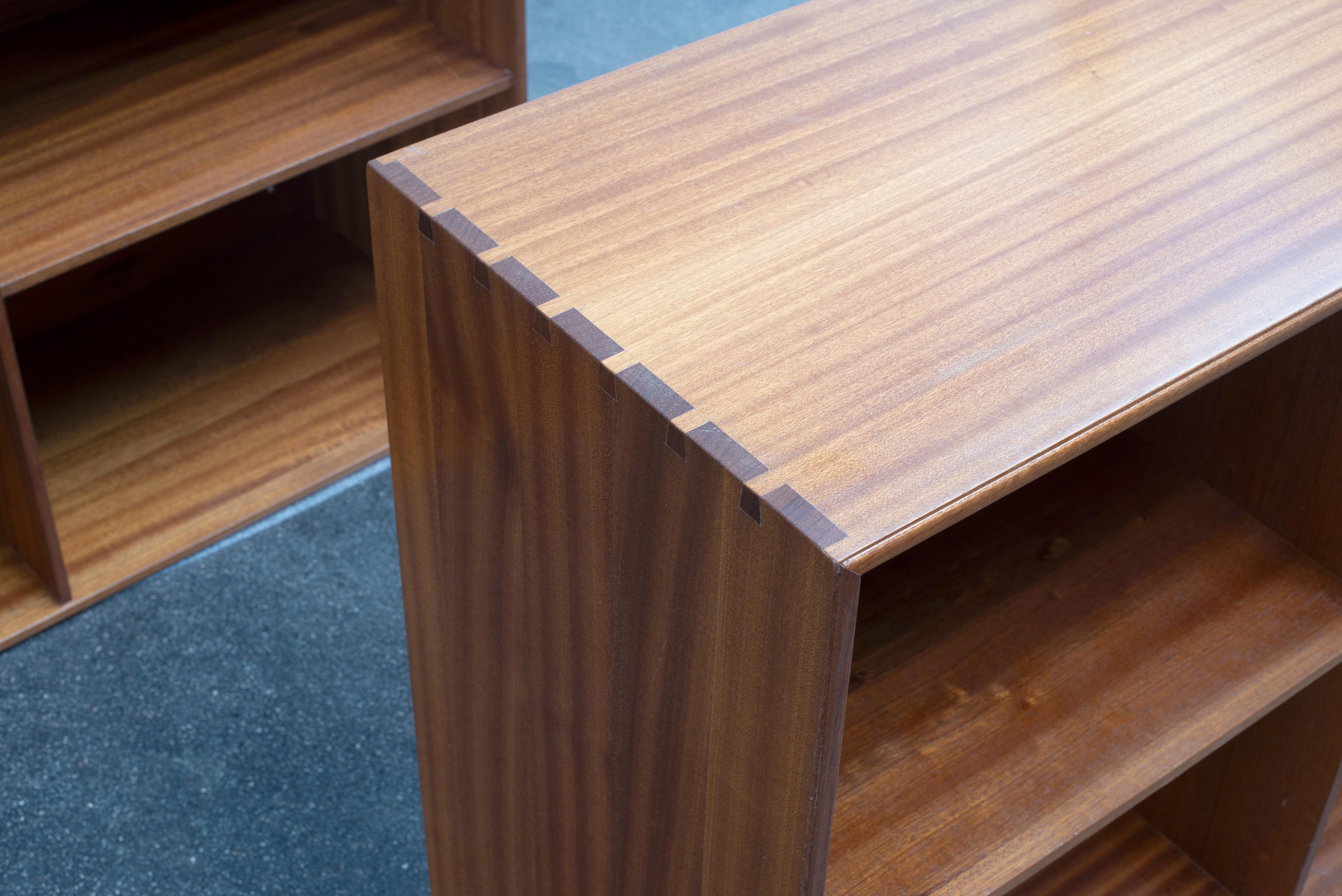 Danese Mogens Koch Bookcases in Mahogany for Rud. Rasmussen in vendita