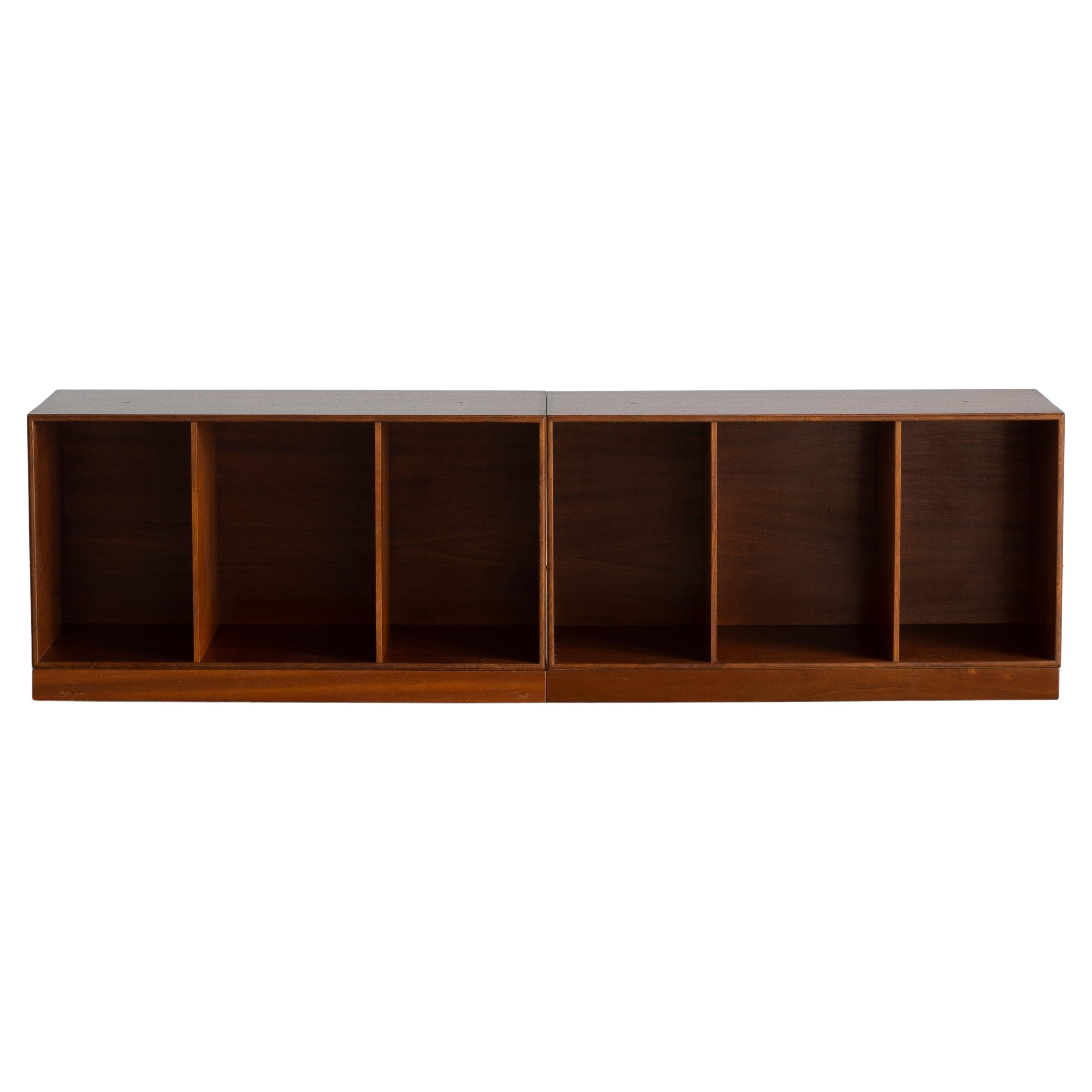 Mogens Koch Bookcases in Mahogany for Rud, Rasmussen