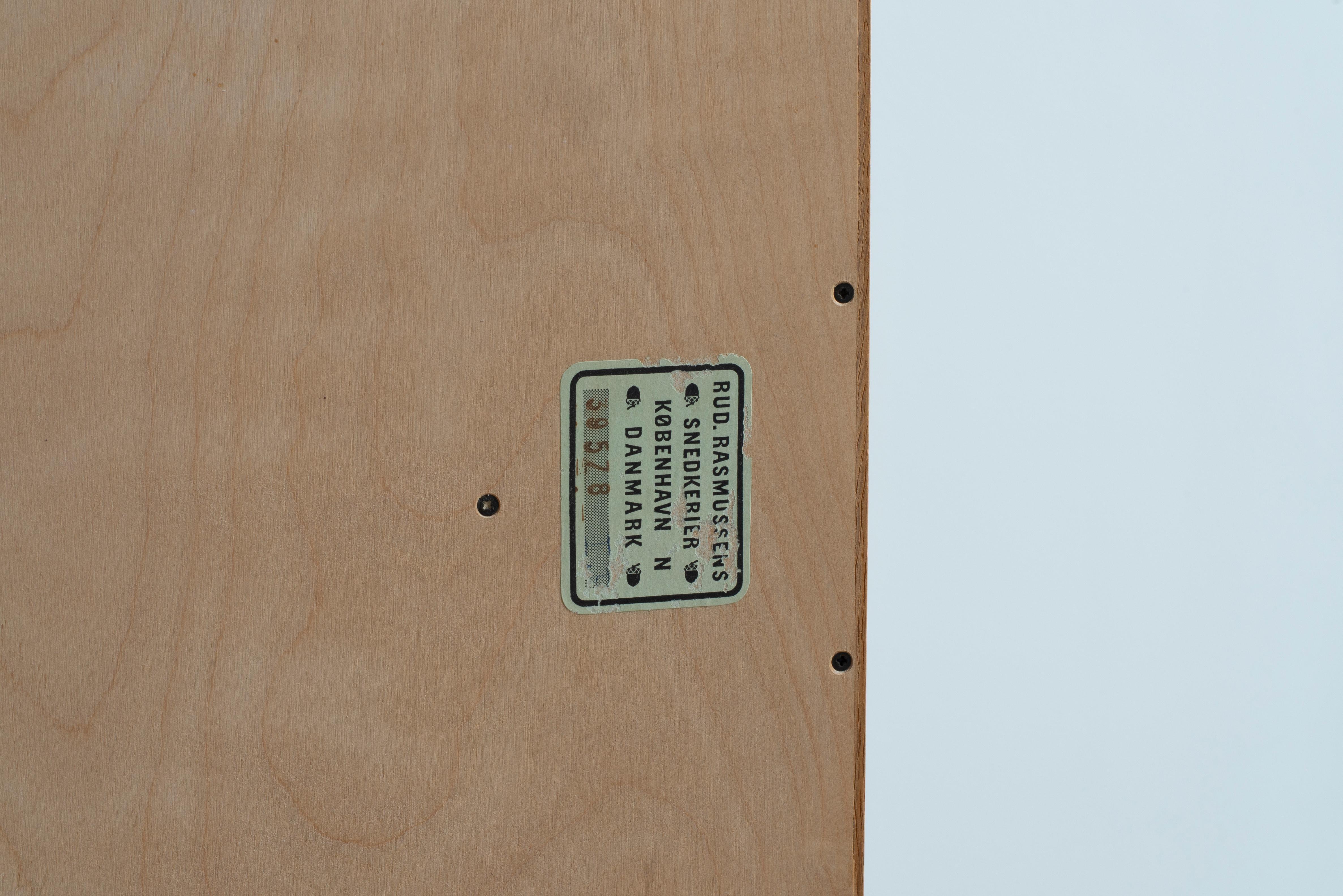 Librerie Mogens Koch in Oak per Rud, Rasmussen In condizioni buone in vendita a Copenhagen, DK