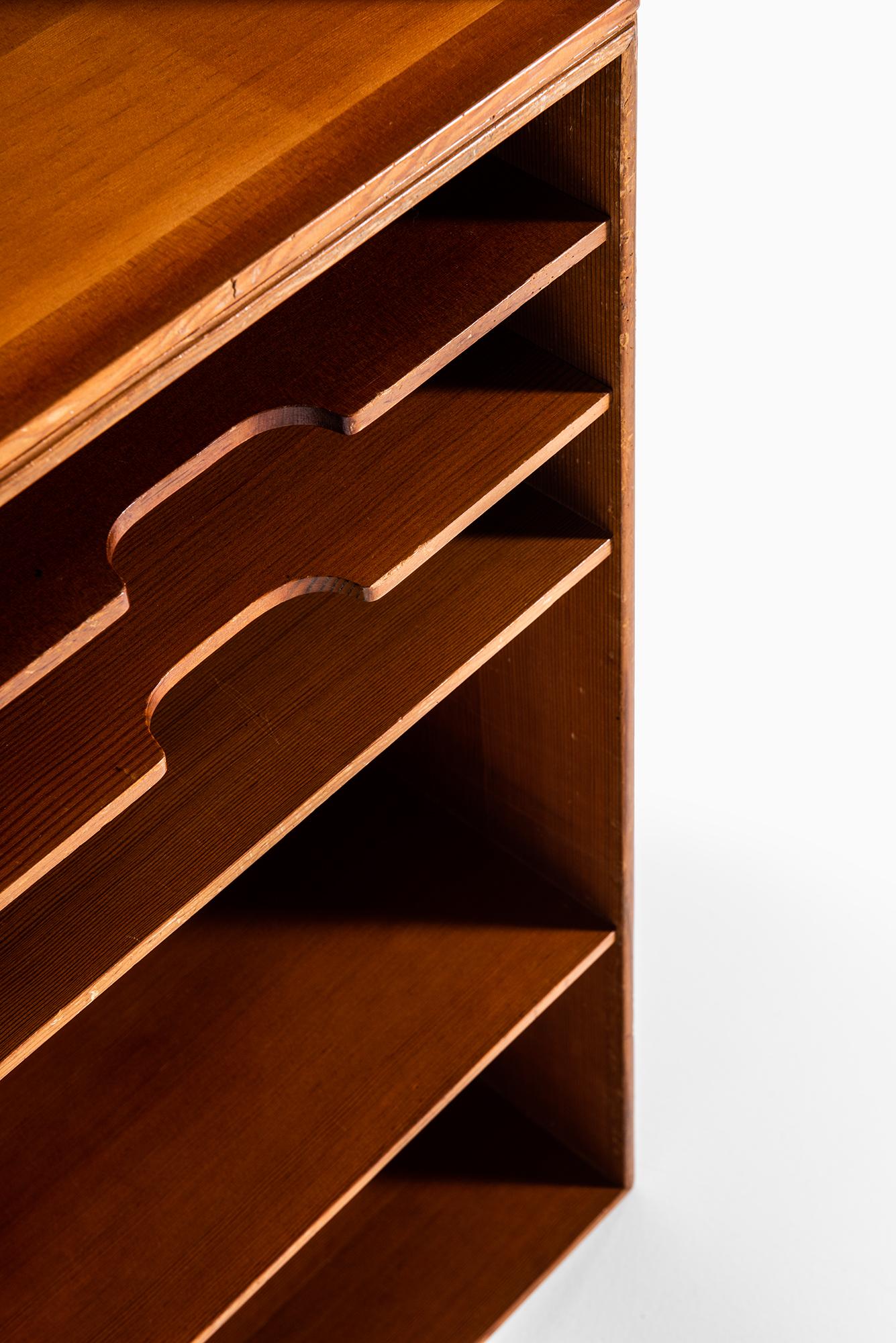 Scandinavian Modern Mogens Koch Bookcases in Oregon Pine by Rud Rasmussen in Denmark