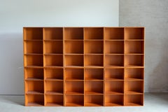 Mogens Koch Bookcases in Oregon Pine for Rud. Rasmussen