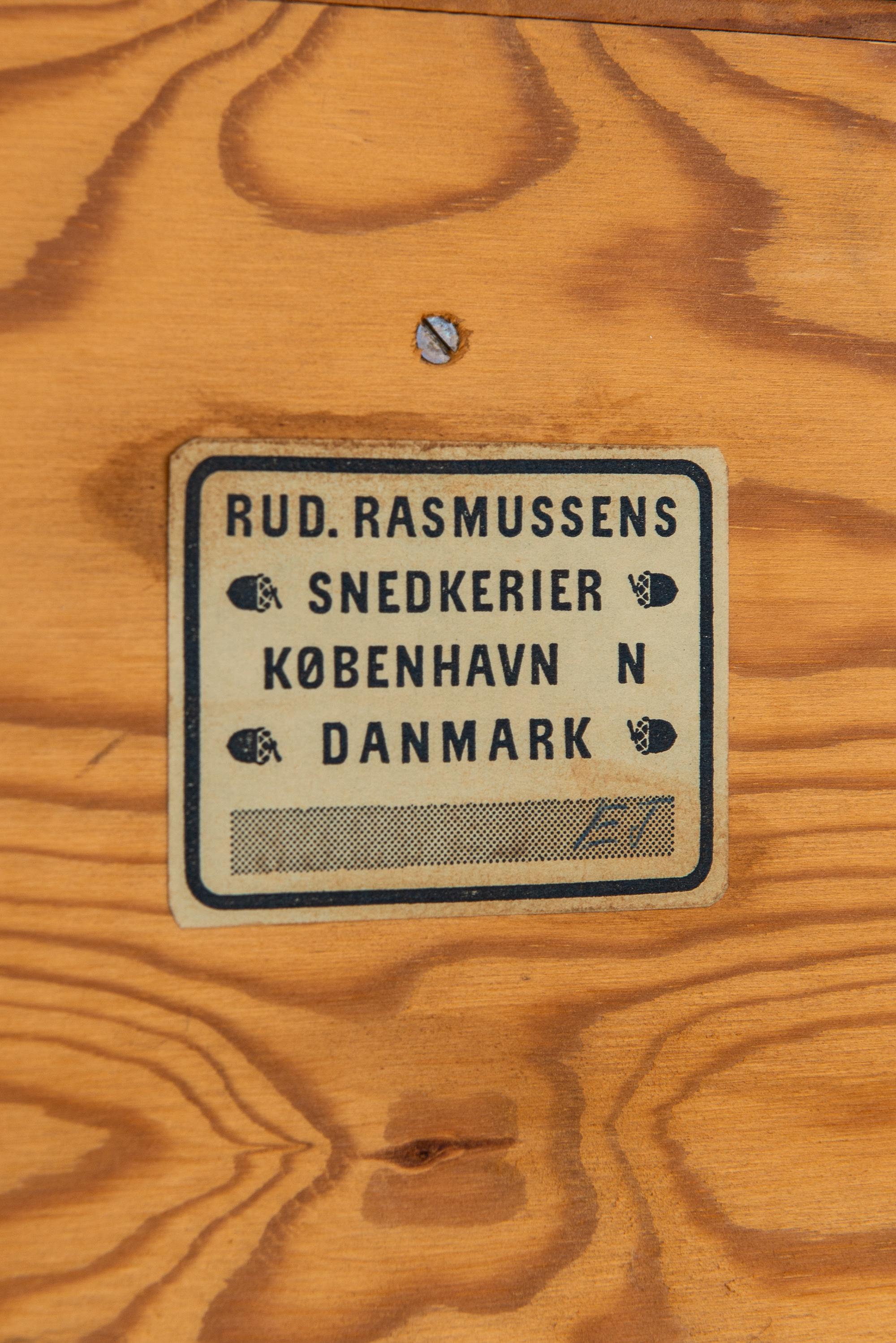 Mogens Koch Bookcases in Oregon Pine Produced by Rud Rasmussen in Denmark 2