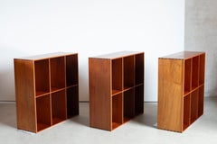 Mogens Koch Bookcases Set of Three Bookcases in Teak for Rud. Rasmussen