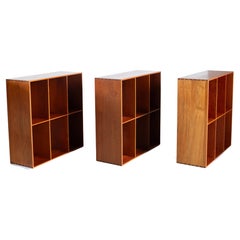 Mogens Koch Bookcases Set of Three Bookcases in Teak for Rud. Rasmussen Mogens Koch Bookcases Set of Three Bookcases in Teak for Rud. Rasmussen