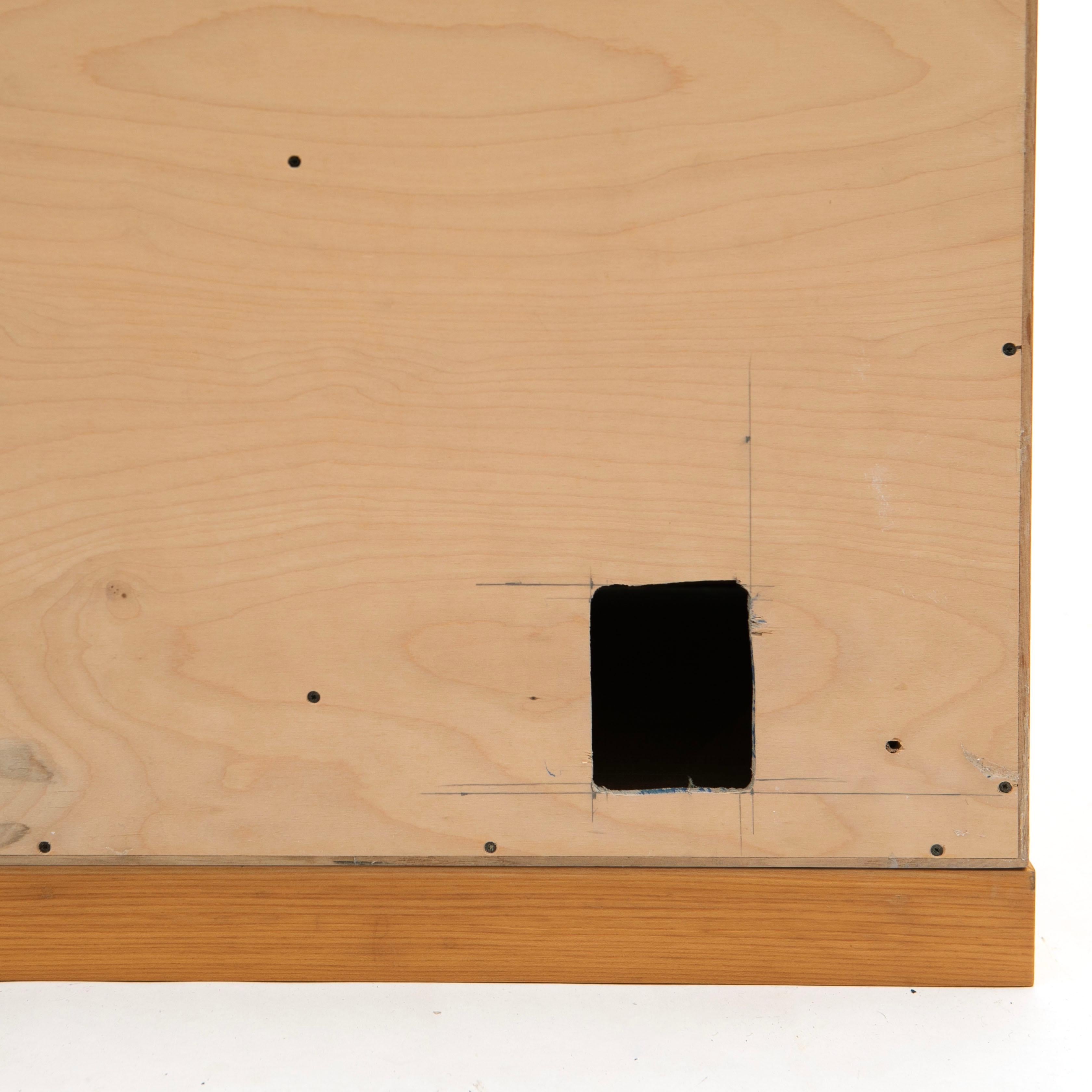 Mogens Koch Cabinet & Bookcase in Ash Wood by Cabinetmaker Rud, Rasmussen For Sale 3